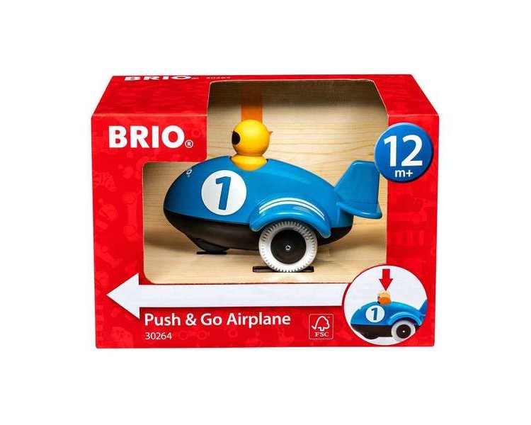 Push & Go Flugzeug - BRIO 30264