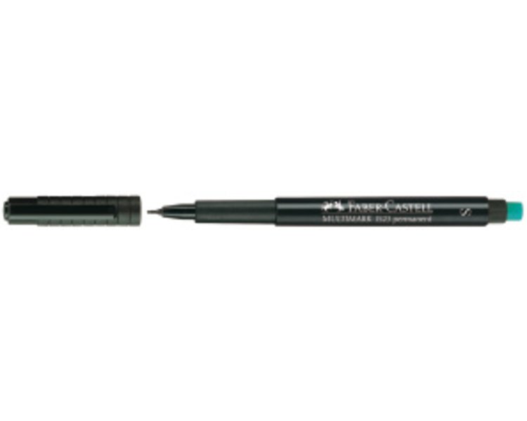 Marker Multimark permanent 0,4 mm superfein schwarz - CASTELL 152399