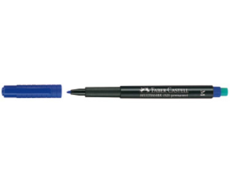 Marker Multimark permanent 1,0 mm medium blau - CASTELL 152551