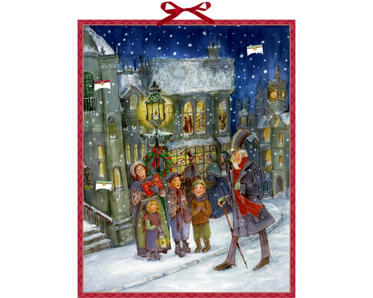 Zettel-Adventskalender Die Weihnachtsgeschichte von C.Dickens - COPPEN 72322