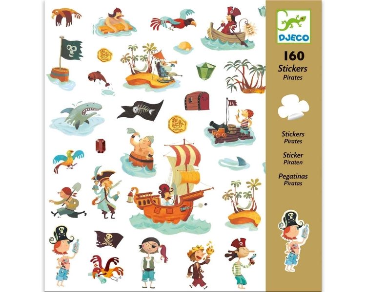 160 Sticker: Piraten - DJ08839