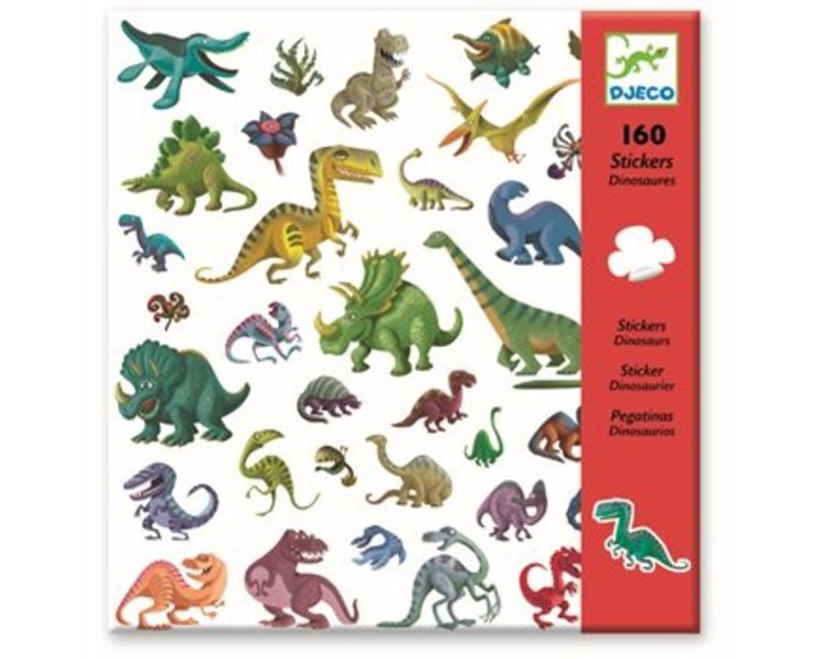 160 Sticker: Dinosaurier - DJECO DD 08843