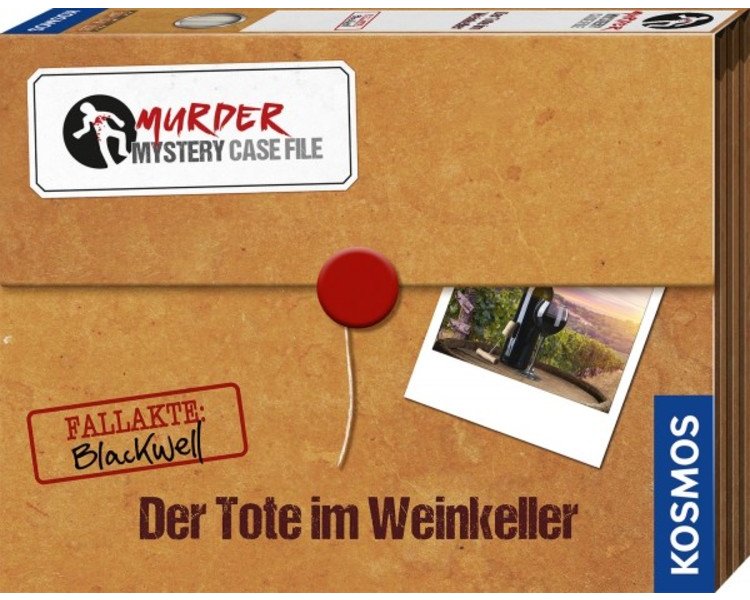 Murder Mystery Case File Der Tote im Weinkeller - KOSMOS 68216