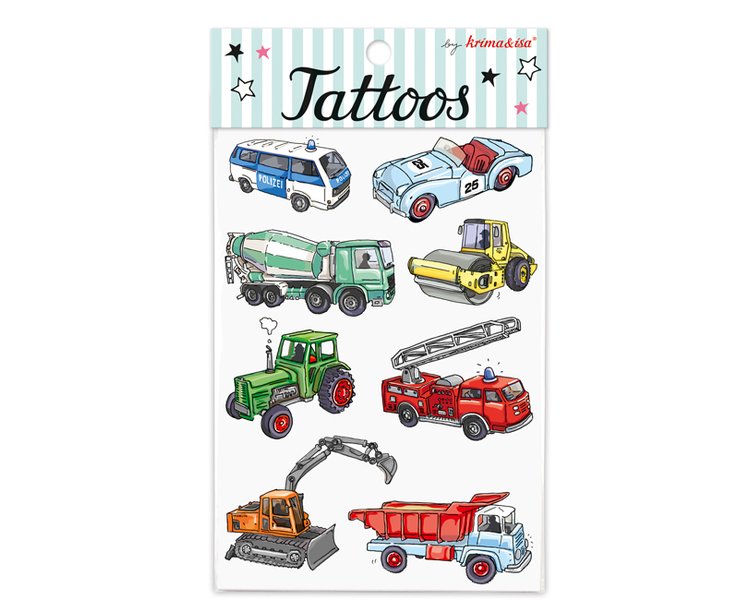 Tattoos Fahrzeuge - KRIMA 13281