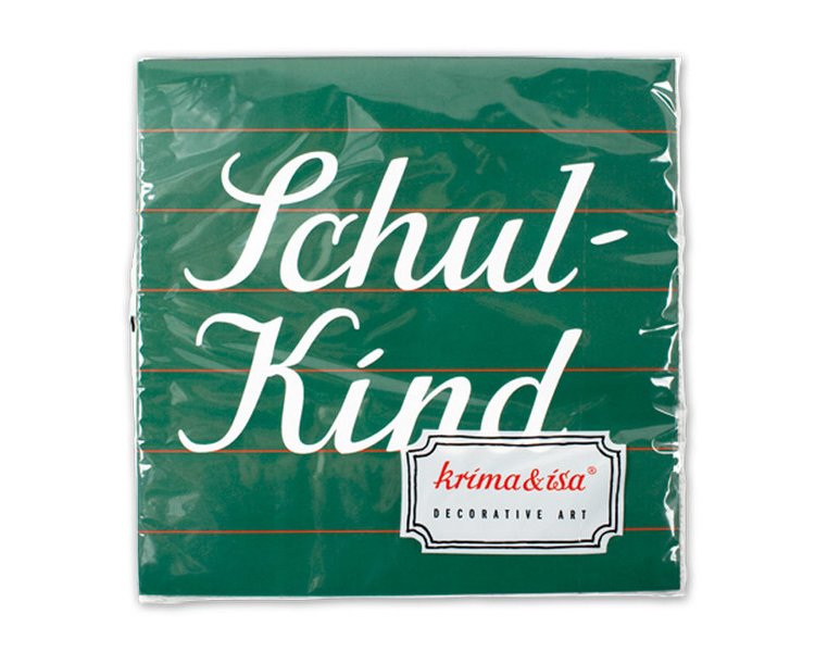 Servietten Schulkind - KRIMA 11067
