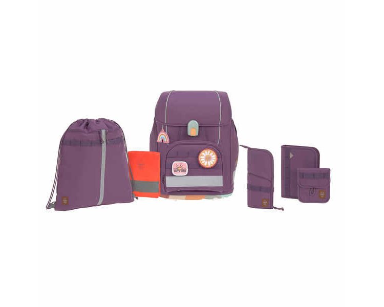 Schulranzenset Boxy Unique purple - LÄSSIG 1205015779