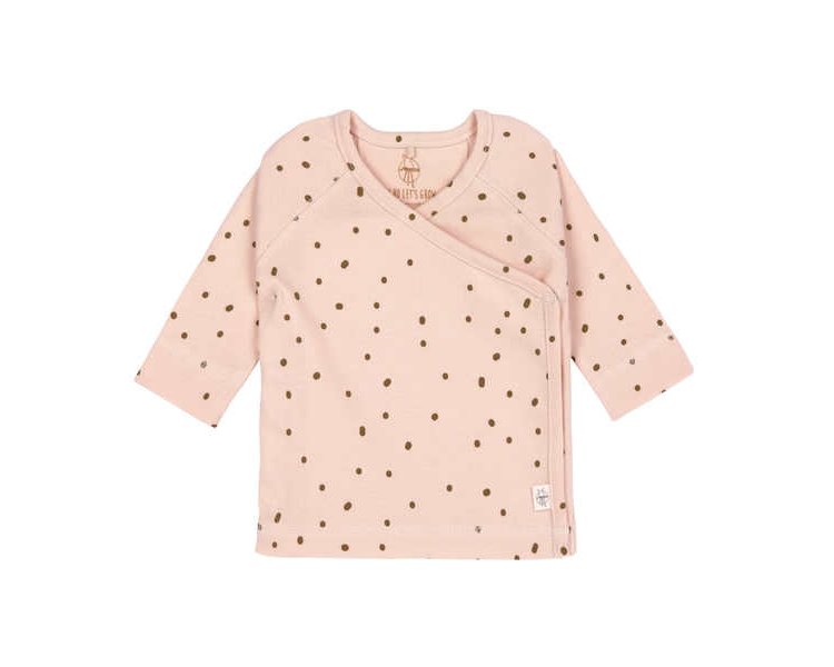 Wickelhemd Kimono Dots powder pink (0 - 2 Monate) - LÄSSIG 1531011772-56