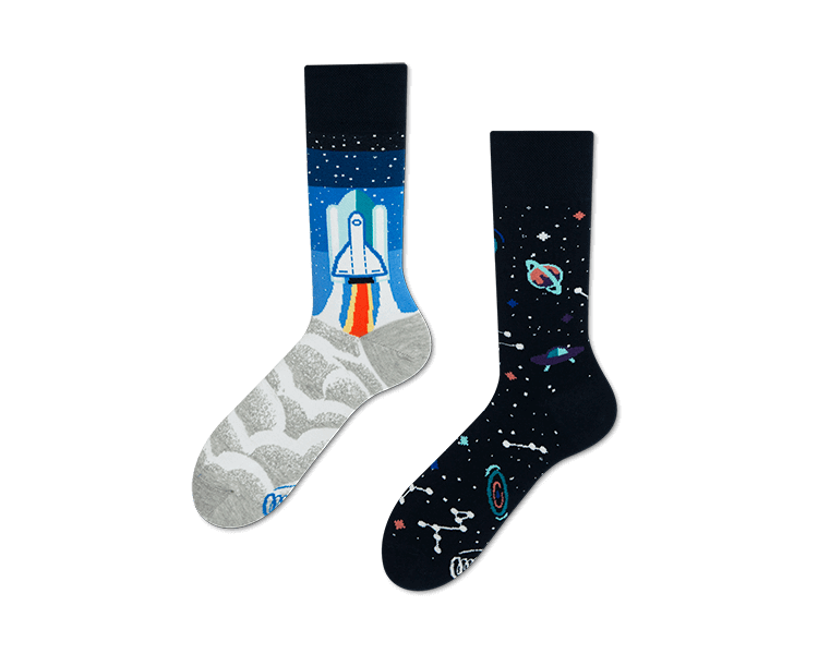 Socken Space Trip, Gr. 43-46 - MANY 26267
