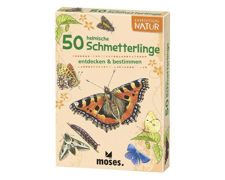 Expedition Natur: 50 heimische Schmetterlinge - MOSES 009722