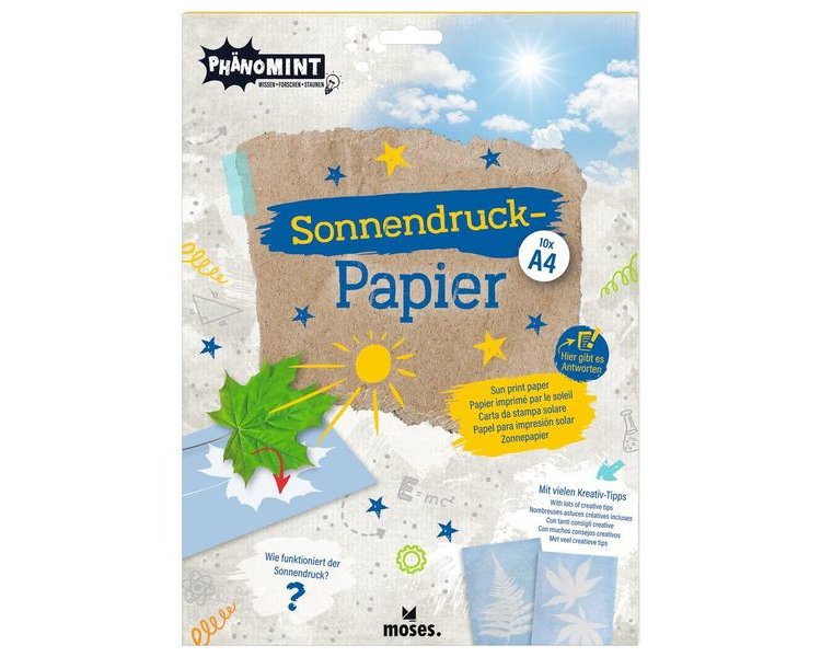PhänoMINT Sonnendruck-Papier A4 - MOSES 30335