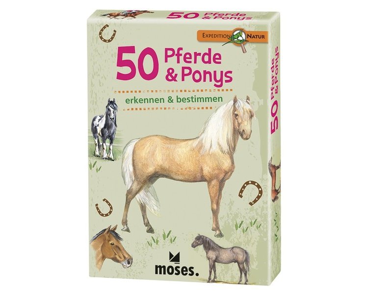Expedition Natur: 50 Pferde & Ponys - MOSES 009744