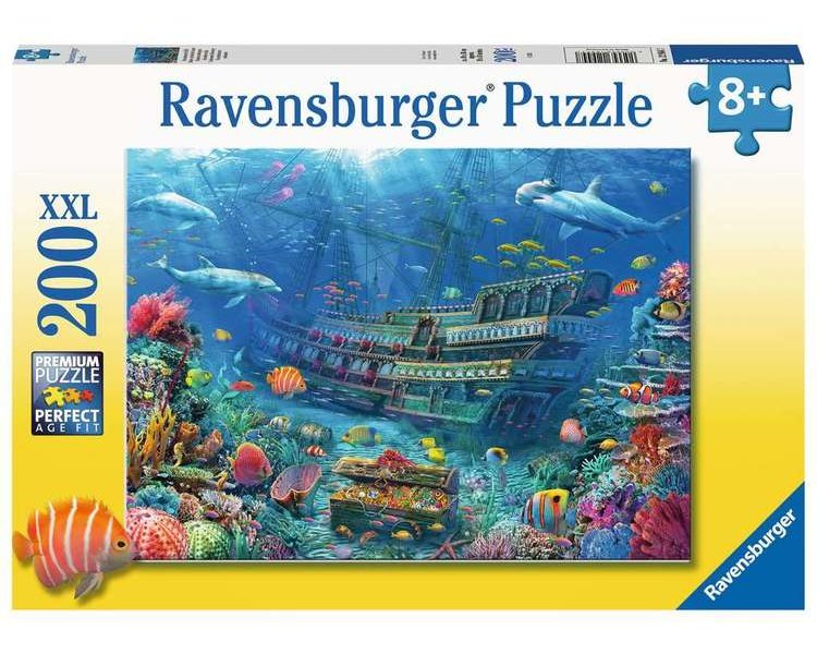 Puzzle 200 Teile XXL:Versunkenes Schiff - RAVEN 12944