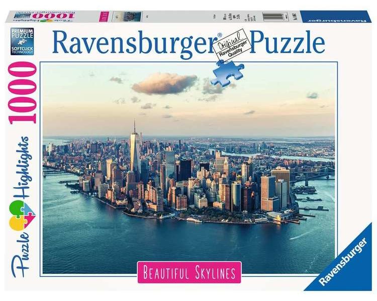 Puzzle 1000 Teile: New York - RAVEN 14086