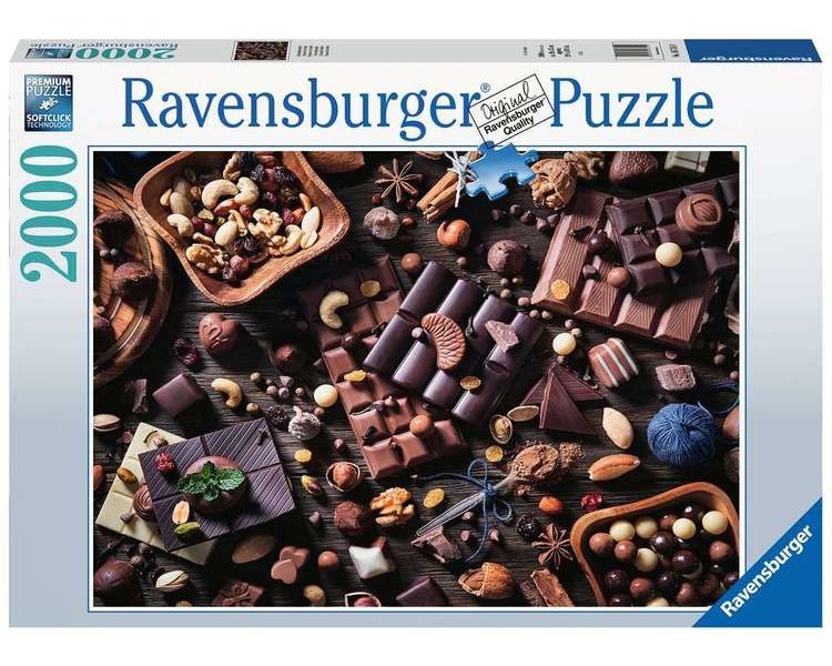 Puzzle 2000 Teile: Schokoladenparadies - RAVEN 16715