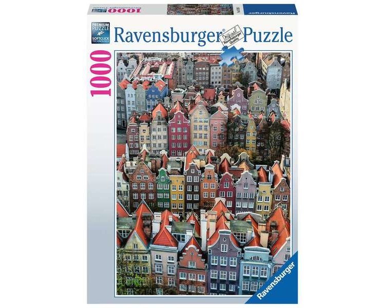 Puzzle 1000 Teile: Danzig in Polen - RAVEN 16726