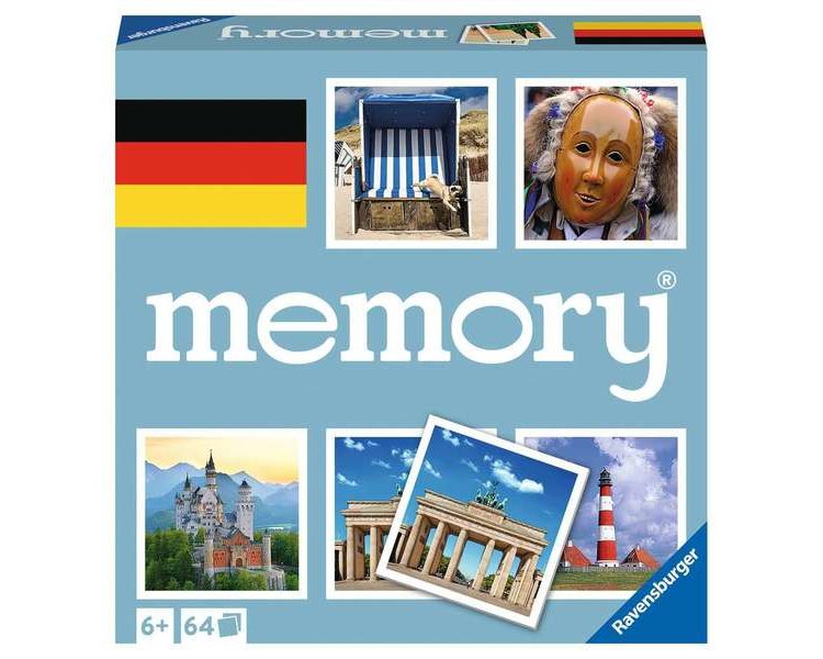 memory® Deutschland Merkspiel ab 6 Jahren - RAV 20883