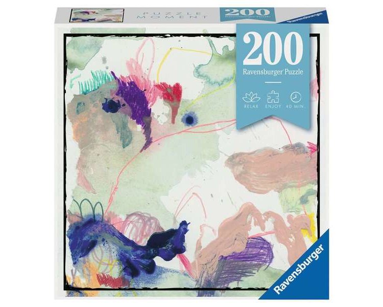 Puzzle 200 Teile Moment: Colorsplash - RAVEN 12959