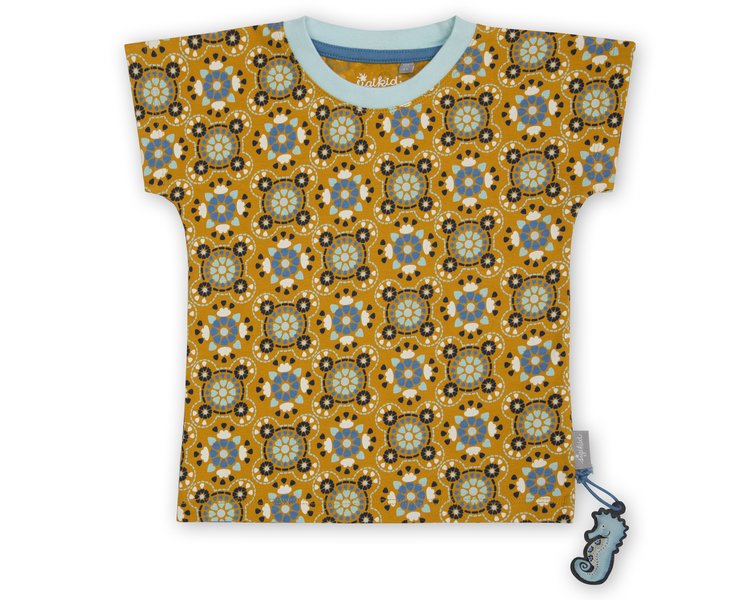 Mädchen T-Shirt mit Herzchen Print Gr. 104 - SIGI 210215-104