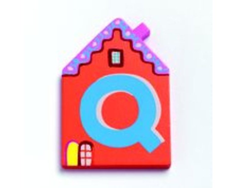 Buchstabe Haus "Q" - DJECO 4886