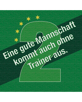 Fußball-Magnet "Trainer"